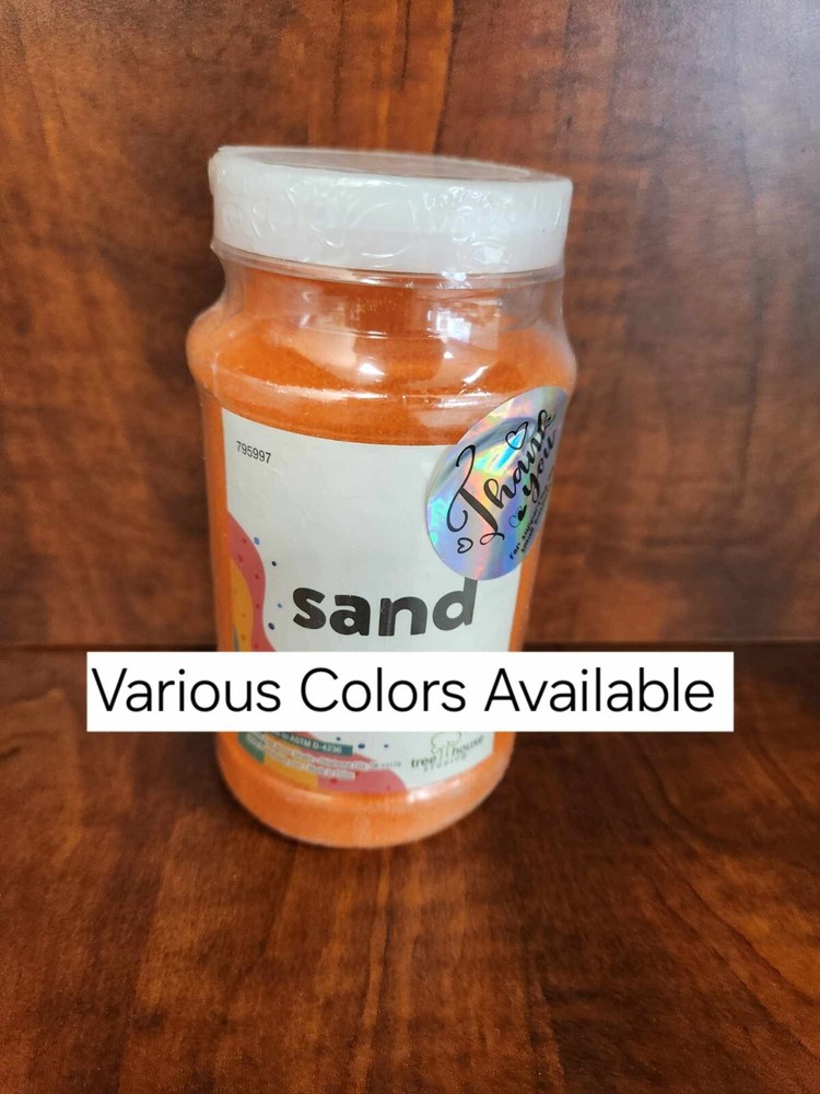 Sand Various Colors 1.5 LBS Price Per Container New