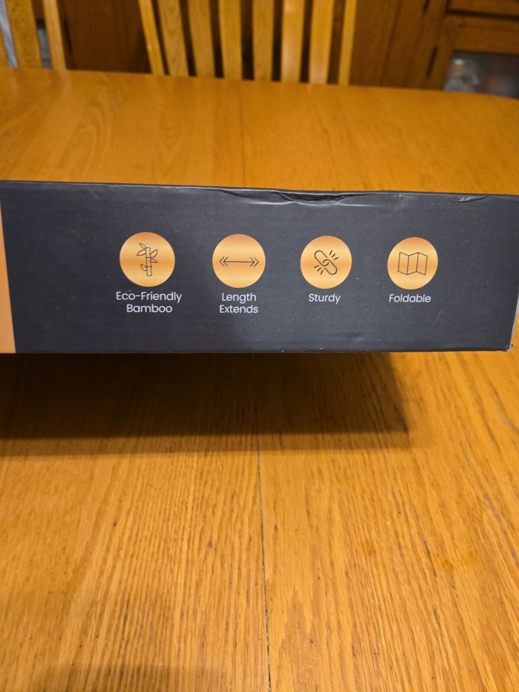 Foldable Bamboo bath Tray