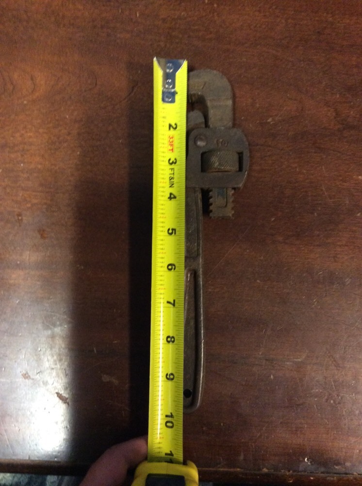 Drop Forged Samson 10" Adjustable Heavy Duty Pipe Wrench UsedToolShop.com