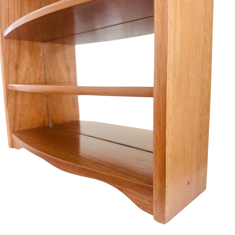 DISNEY Vintage Mickey Mouse - Lenox Mirror Display Shelf - Solid Hardwood
