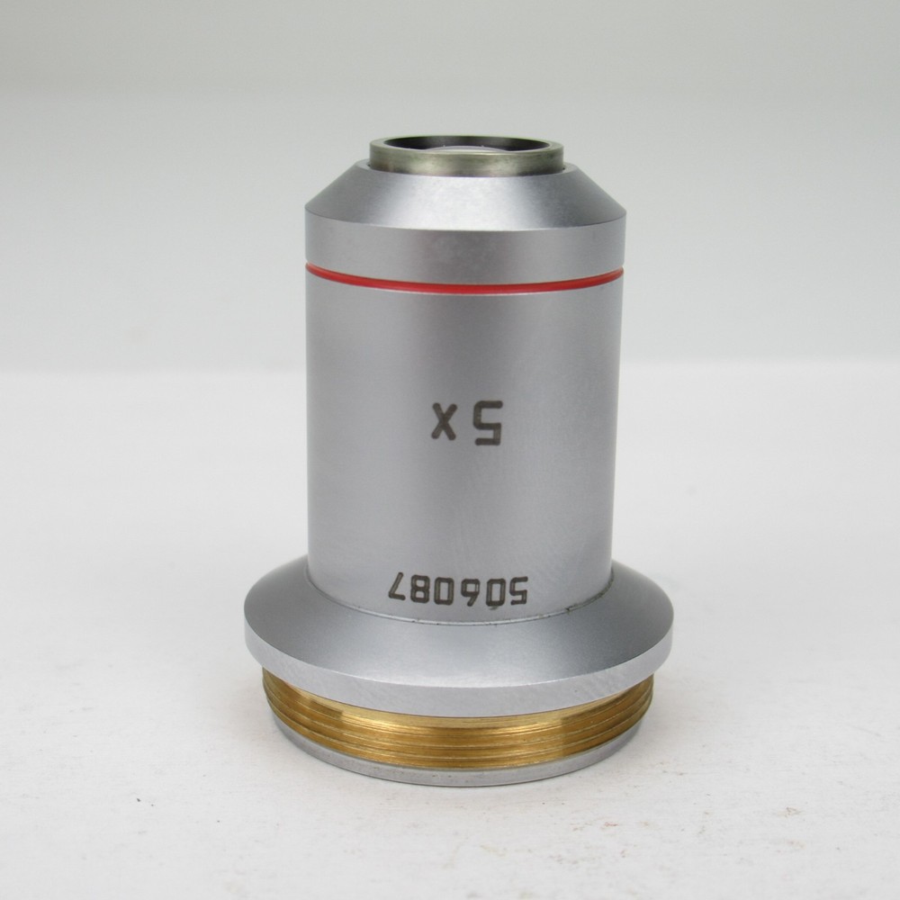 LEICA N PLAN 5X/0.12 INFINITY CORRECTED MICROSCOPE OBJECTIVE LENS M25 - 506087