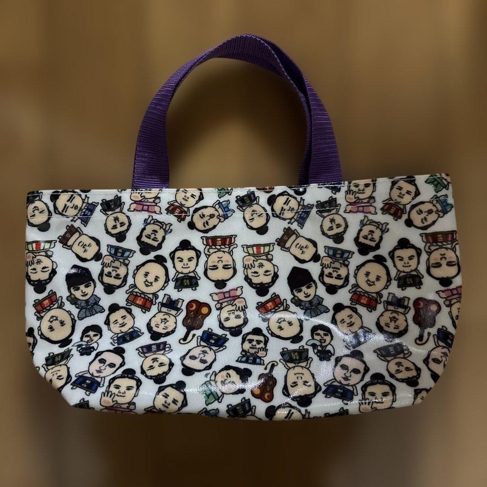 sumo character lunch bag