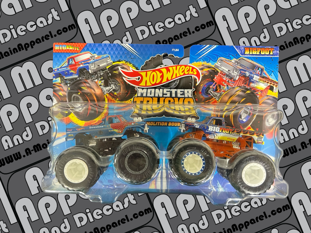 Big Bite & Bigfoot Monster Truck 2 Pack