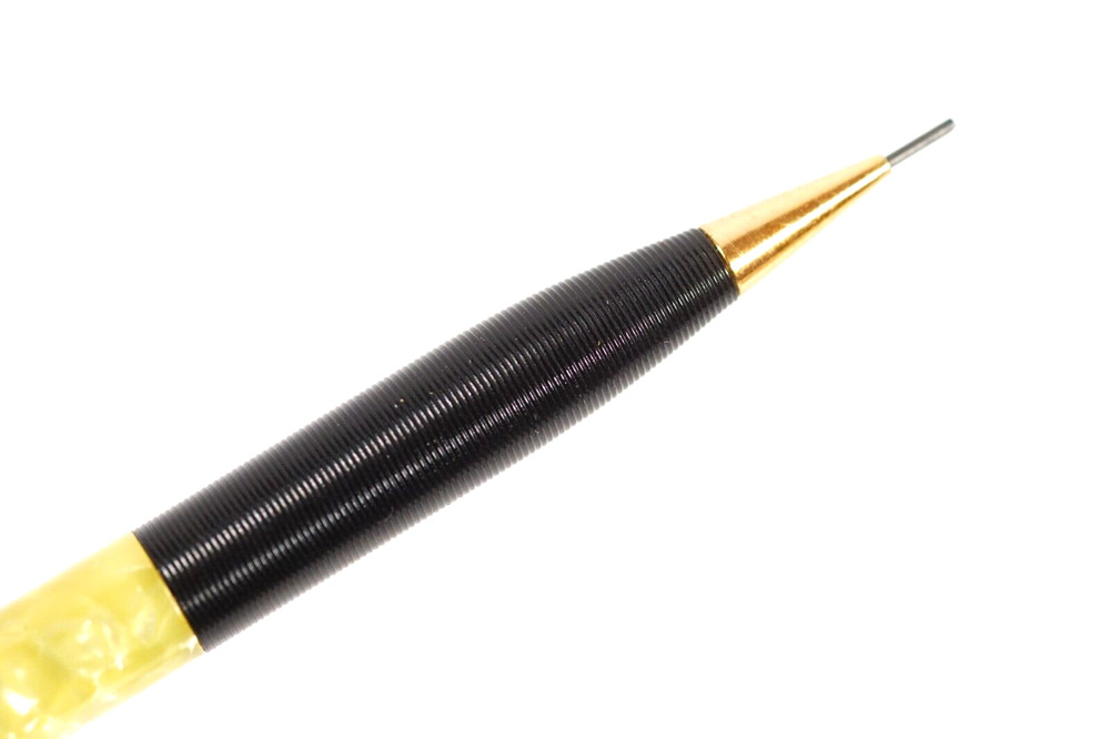 Parker Writefine Mechanical Pencil Adjustable Eraser Marbled Celluloid RARE!