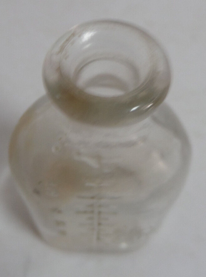 Ideal Doll glass bottle vintage bottle EMPTY