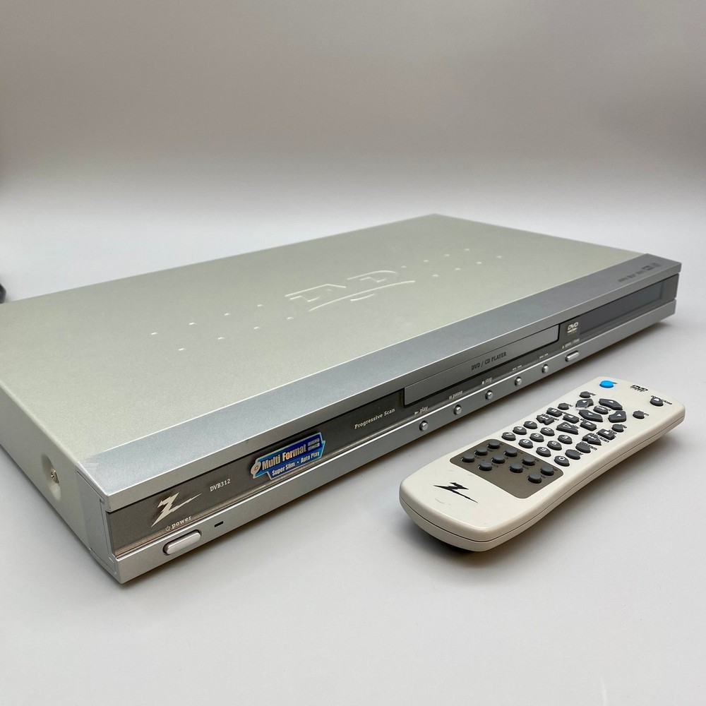 Zenith DVB312 DVD Player Progressive Scan with OEM Remote Tested & Working