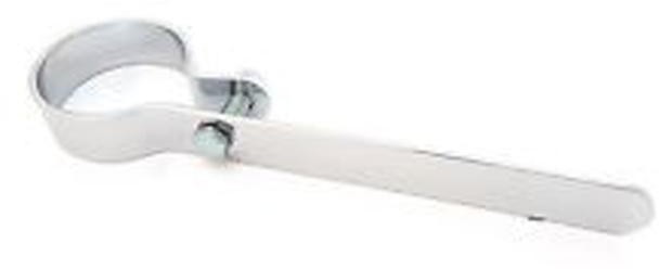 Emgo Exhaust Clamp with 6" Stem 1-5/8" Chrome