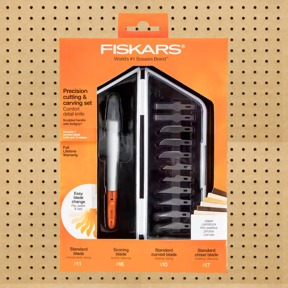 Fiskars Precision Cutting & Carving Set: 12-Piece Set