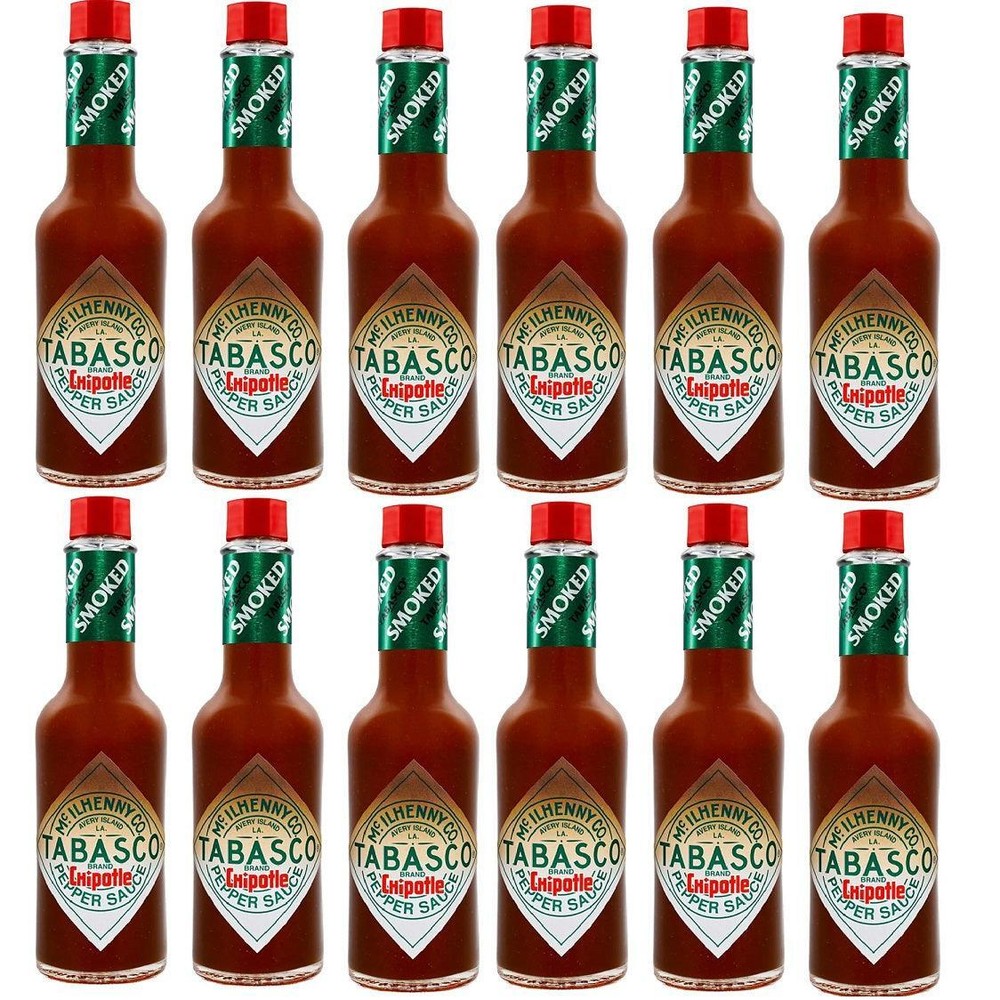 NEW Tabasco Chipotle Pepper Sauce Hot Chilli 150ml Box 12