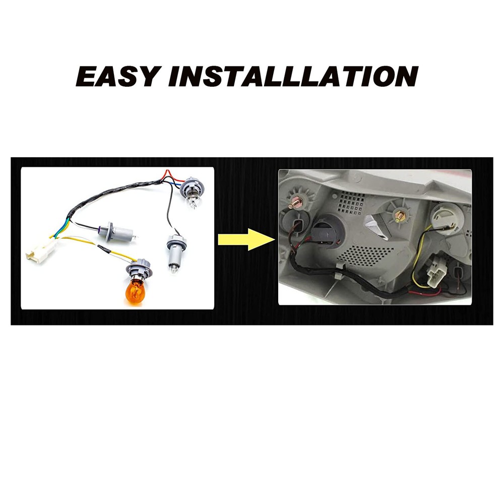 W/4 bulb Rear Tail Light socket harness for Hyundai Sonata 2.0L 2011-2014