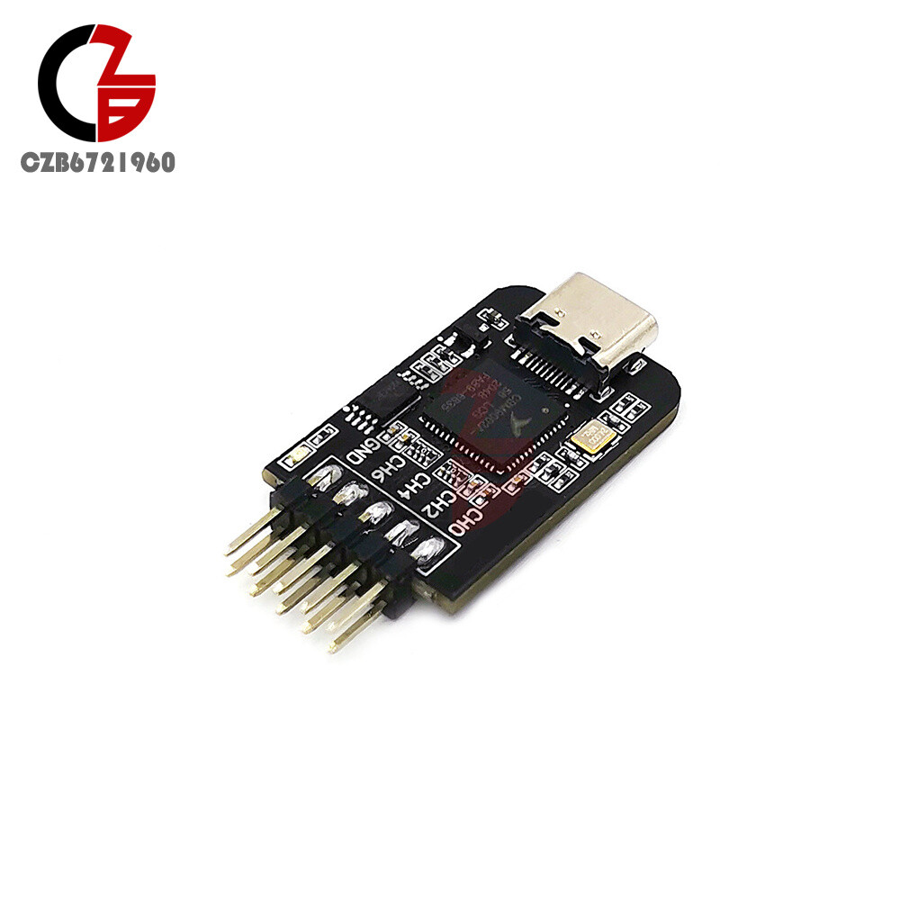 Mini Logic Analyzer Type C MCU Arm FPGA Debugging Tool 24m Sampling 8-Channels