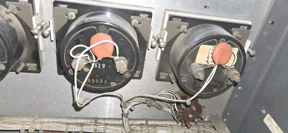 AM Transmitter Radio Front Panel Controls Collins 820 E/F-1