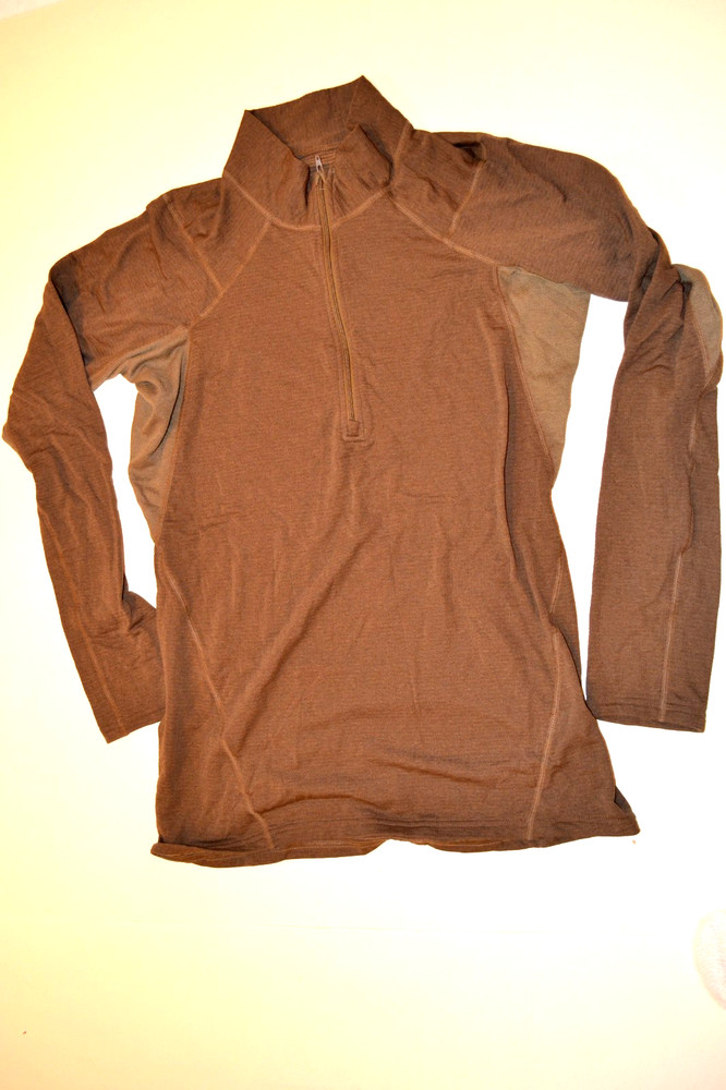 Beyond Clothing A1 Aether COYOTE LS Pullover Base Layer Size L-Reg