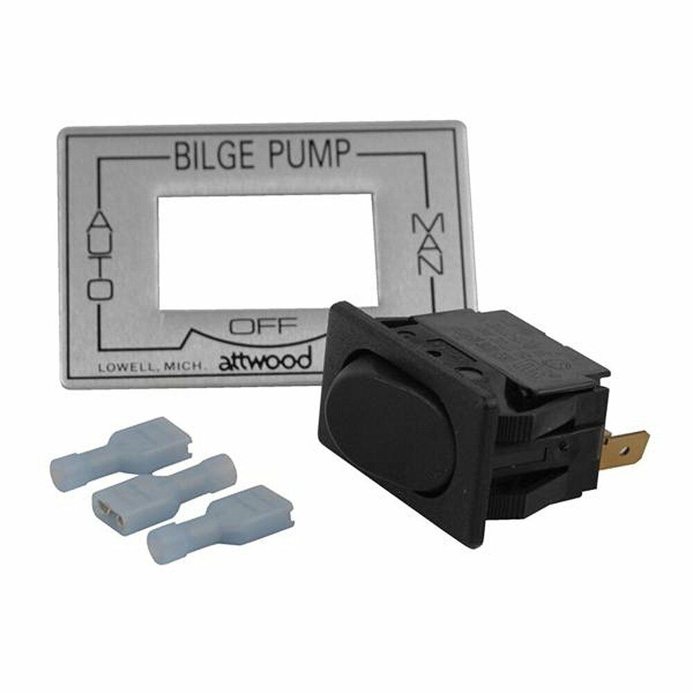 attwood 3-Way Auto/Off/Manual Bilge Pump Switch