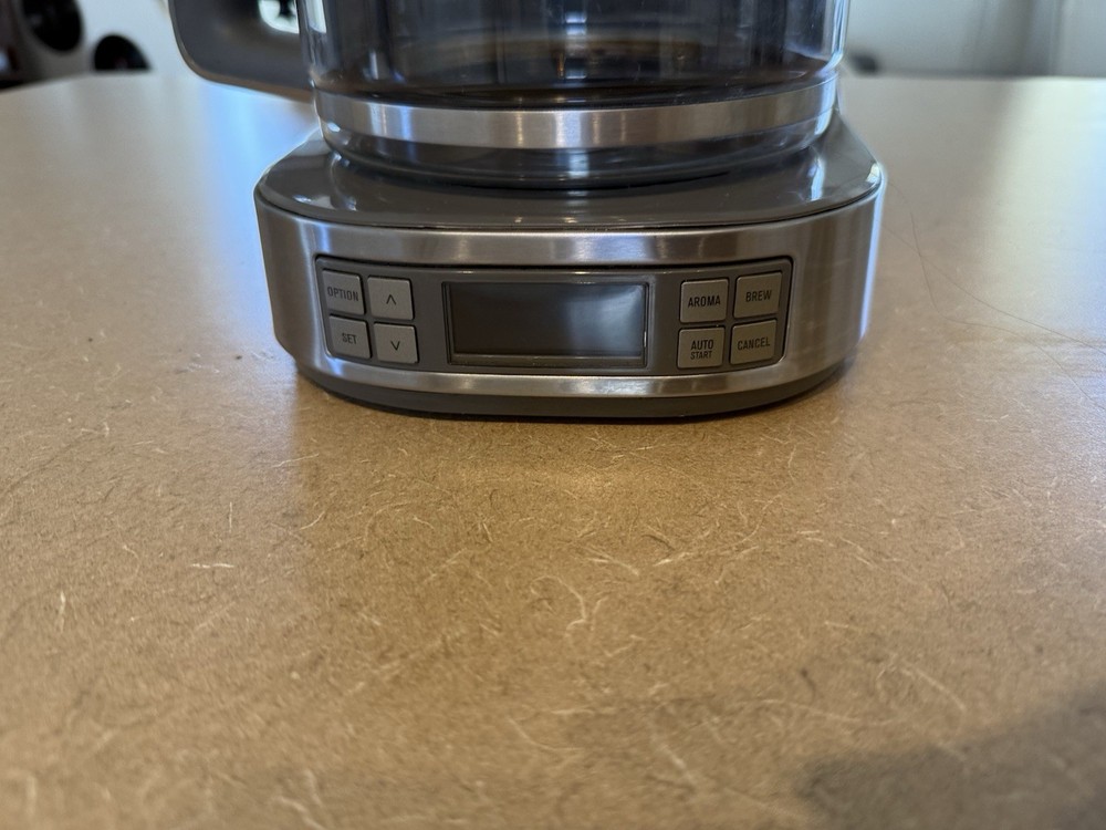 Electrolux ELDC12D8PS Expressionist Glass Coffee Maker