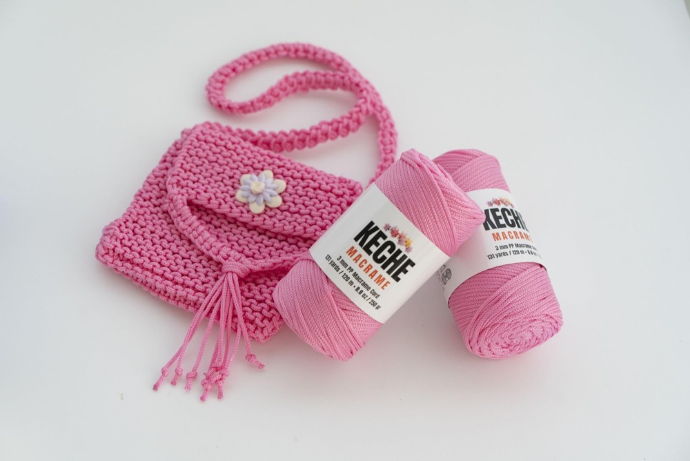 Macrame Cord | Macrame Supplies 3mm Polyester Macrame Rope Yarn for Table Run...