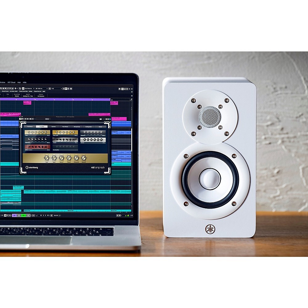 Yamaha HS4 4.5" White Powered Studio Monitors (Pair)