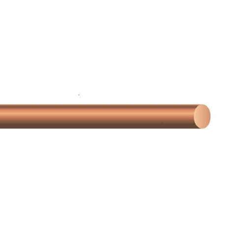 100' 4 AWG Solid Bare Copper Conductor Soft Drawn Ground Wire