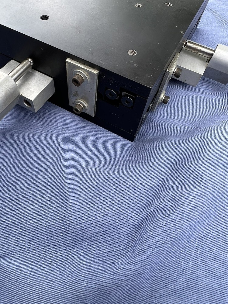 🇺🇸New England Affiliated Technologies NEAT Linear XY Stage Starrett Micrometer