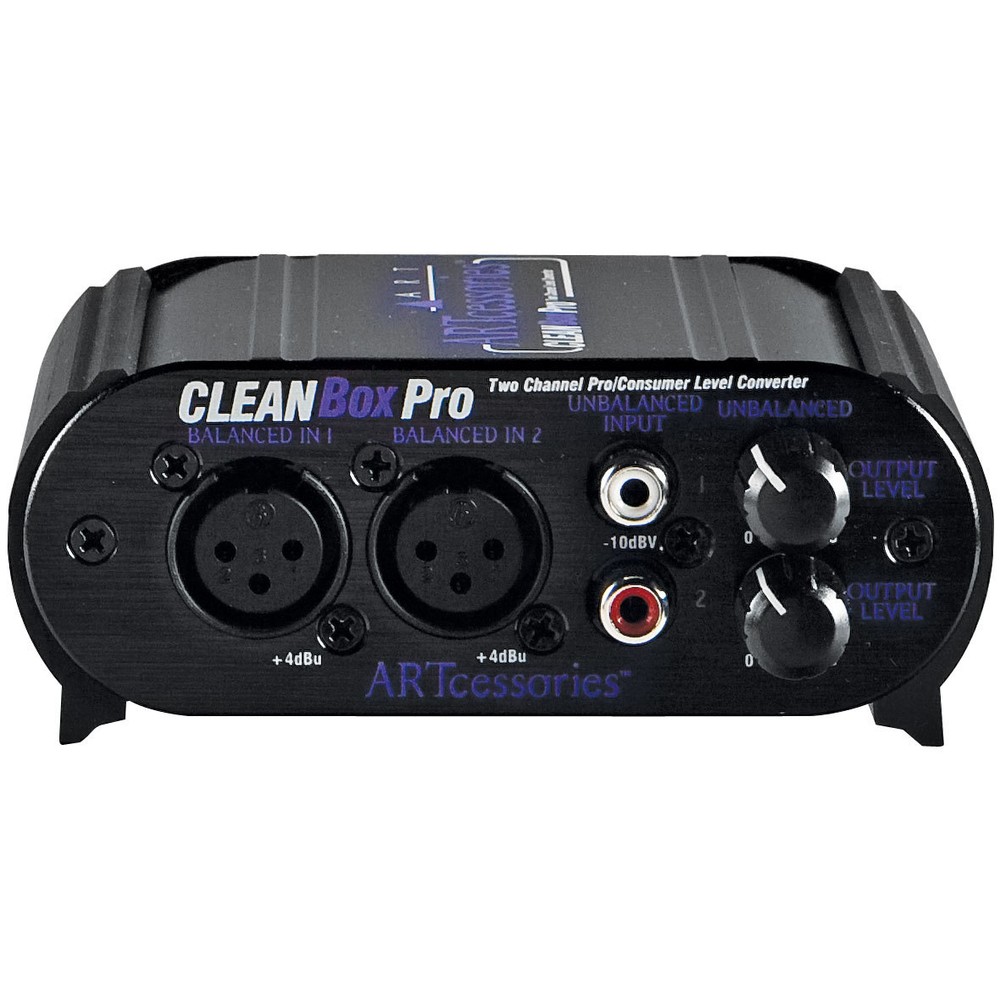 ART CLEANBoxPro Stereo Balanced/Unbalanced Converter
