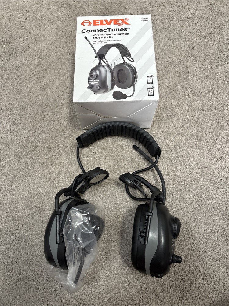Elvex ConnecTunes Wireless Bluetooth Pairing Radio Headset - COM-660W