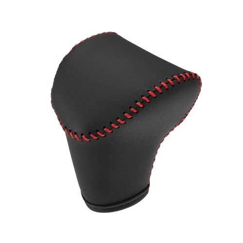 Automatic Gear Shift Knob Cover Sheath Transmission Boot Shift Lever for Red