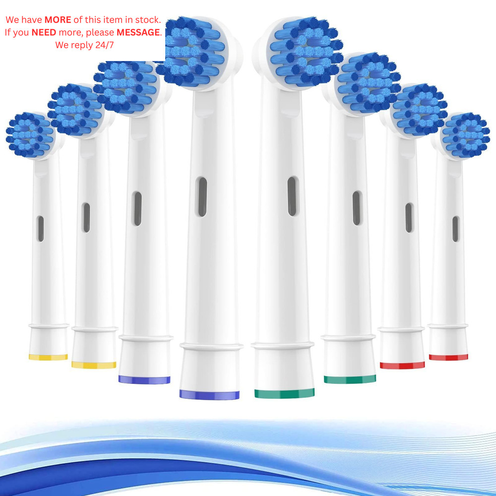 Sensitive Replacement 8 Count (Pack of 1), 8 Pcs Soft Clean