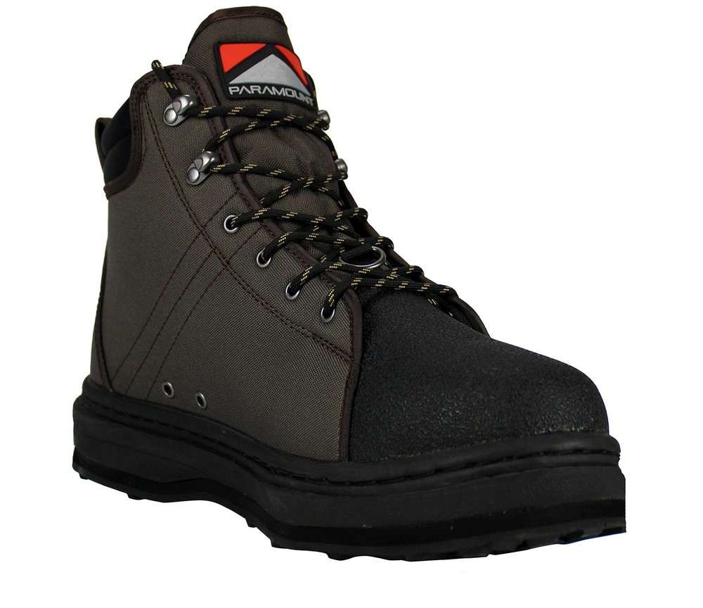Stonefly Cleated Sole Wading Boot, Rubber Bottom Wading Shoe (12)