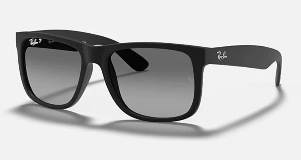 Ray Ban RB4165 Justin Polarized Gray Gradient Replacement Lenses Size 55 mm