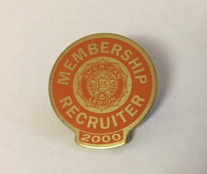 2000 American Legion Membership Recruiter Pin
