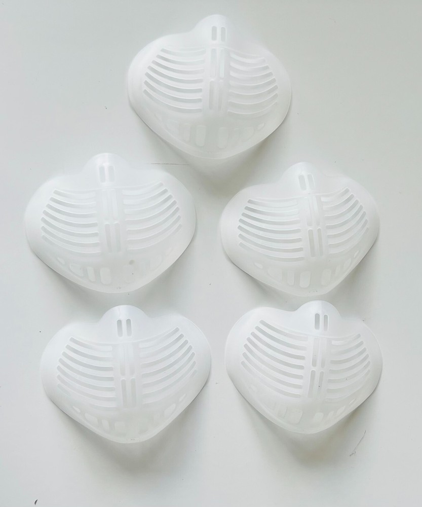 5PCS/3D Face Inner Support Bracket Reusable/Easy Breathing,Lipstick Protector