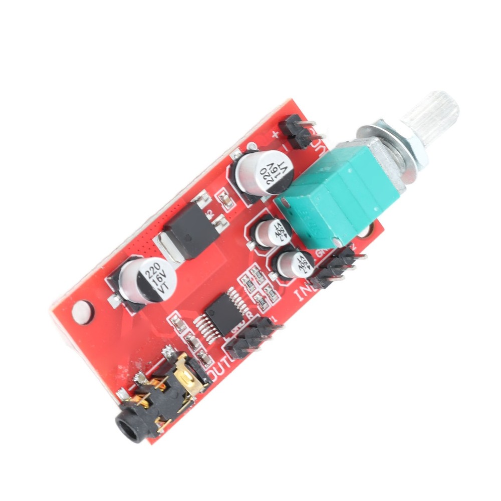 Headphone Amplifier Module 3.5mm Interface Earphone Preamplifier Board DC 3‑12V