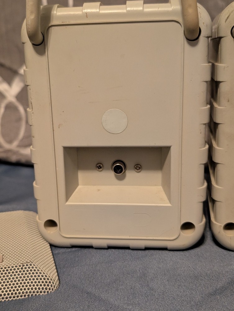 Vintage 90s Legend" brand portable computer speaker UNTESTED