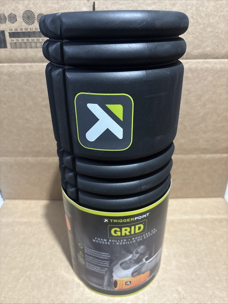Trigger Point Performance TPT-GRDBW The Grid Black Foam Roller New! Never Used!