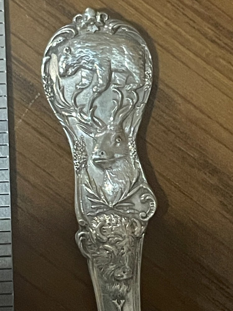 STERLING SILVER Yellowstone Souvenir Spoon 11 g