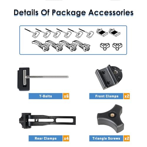 Truck Bed Cover Clamps Replacement Universal Replacement and Accessories Part