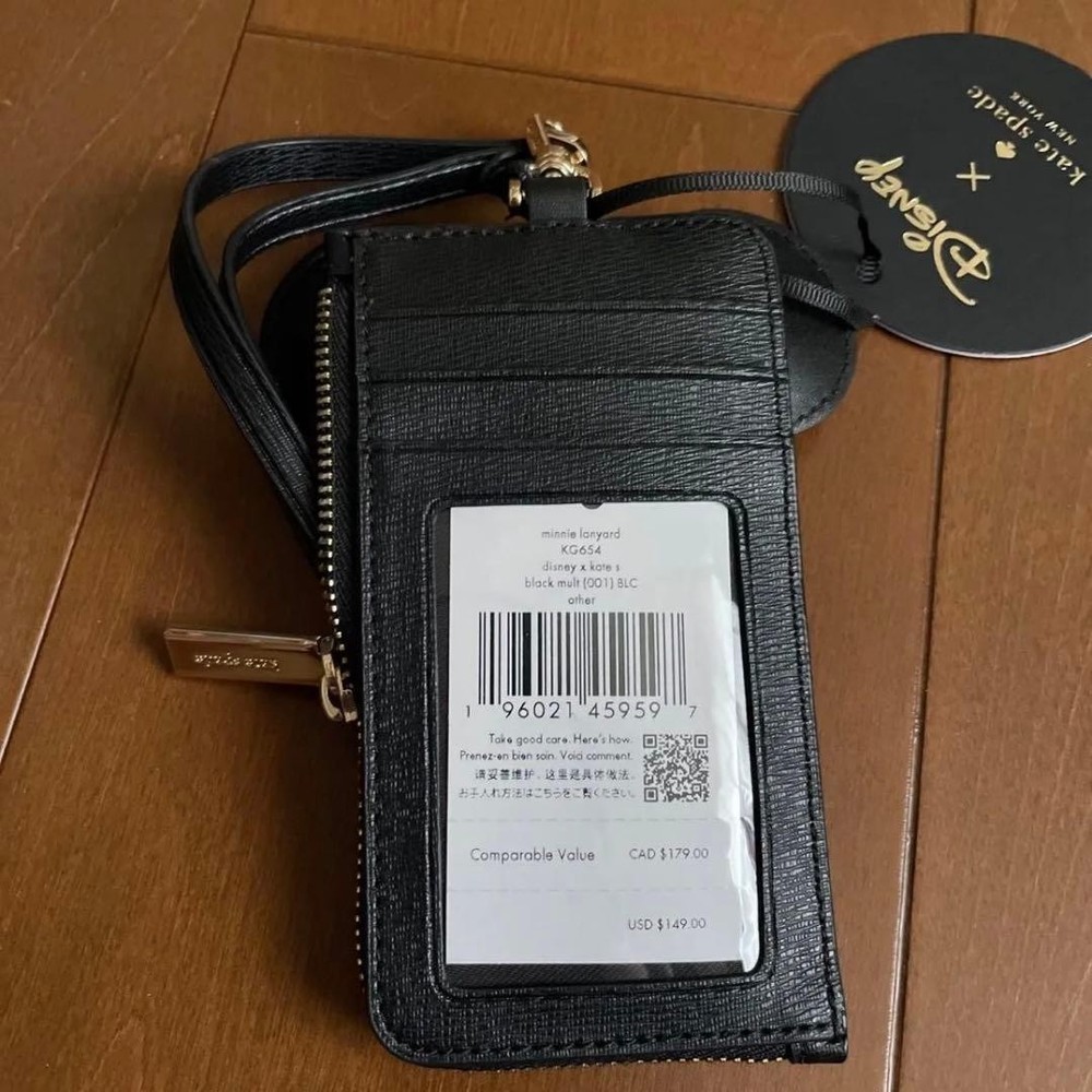 New Kate Spade Disney Collaboration ID Case Pass Case