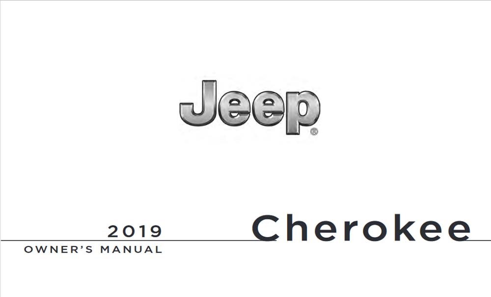 2019 Jeep Cherokee Owners Manual User Guide
