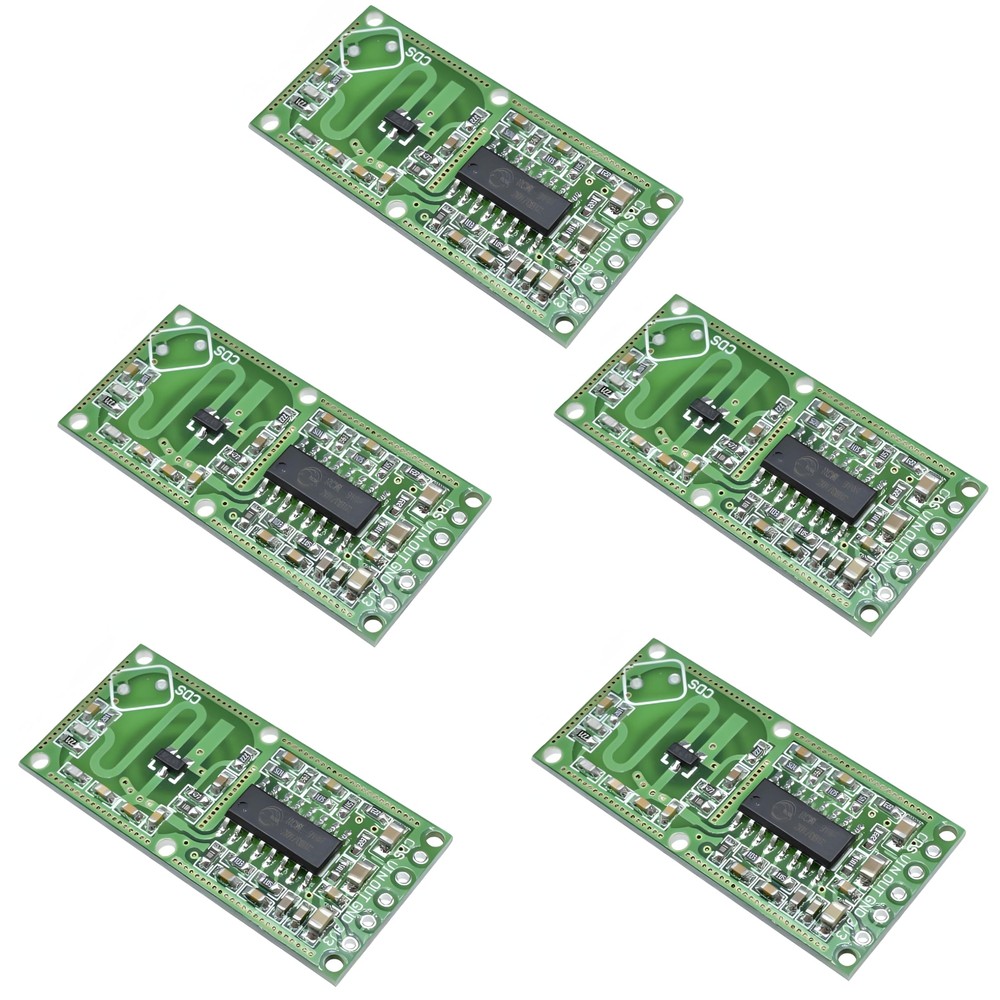 5-Pack Microwave Doppler Radar Motion Detector Sensor Module Board