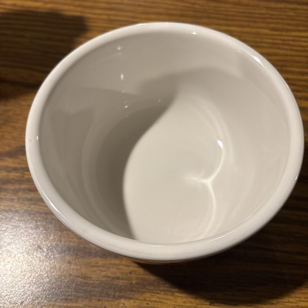 Hershey's chocolate syrup Bowl ice cream cereal Ceramic