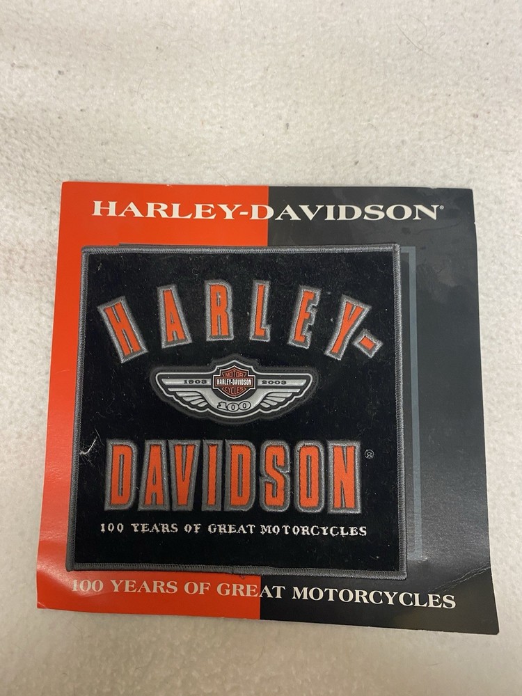 HARLEY DAVISON AUTHENTIC PATCHES. BRAND NEW.