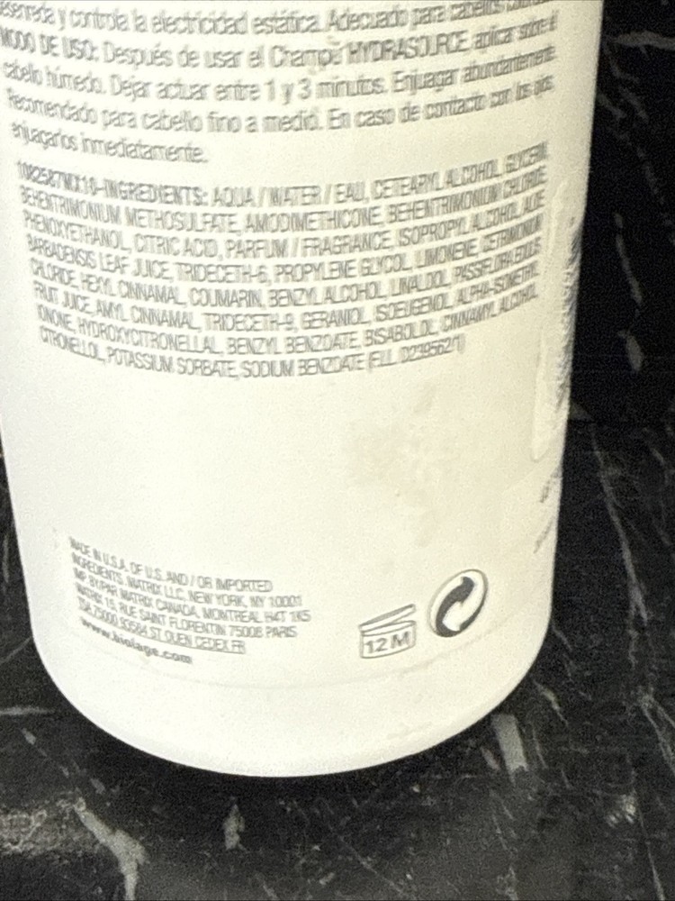 Matrix Biolage Hydra Source Detangling Solution - 33.8 fl oz NEW
