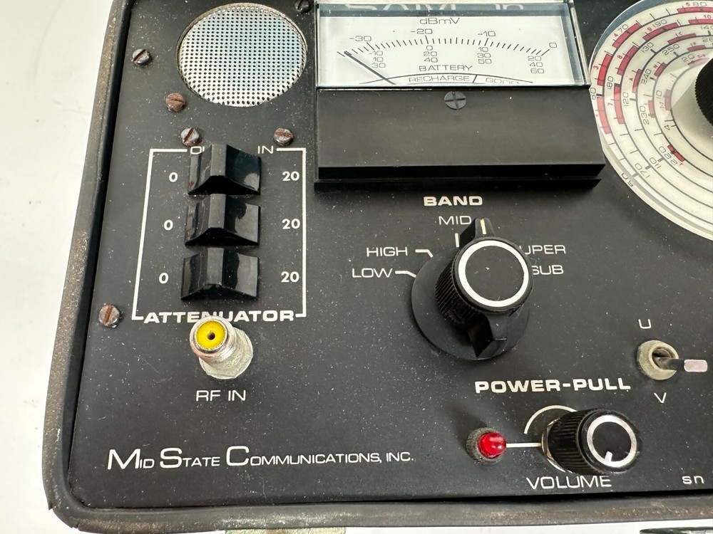Mid State Communications SAM Jr Signal Analysis Meter Spectrum Analyzer