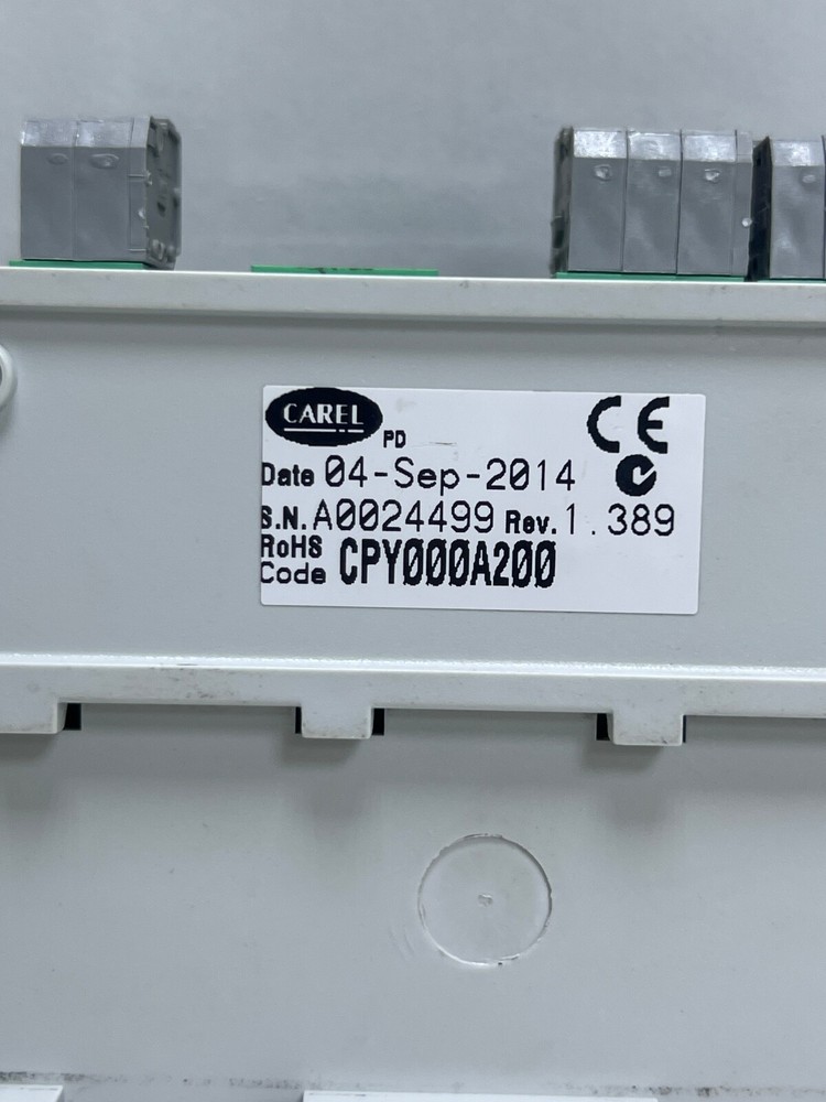 CAREL CPY CPY000A200 REV 1.389 controller