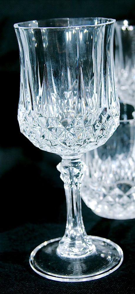 Cristal D'Arques Longchamp (clear) 5 Piece Place Setting (EUC)