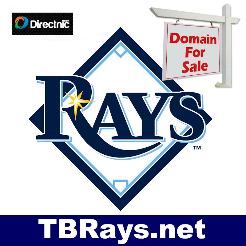 ⚾ TB RAYS .NET - Baseball - MLB - Domain Name - DirectNIC