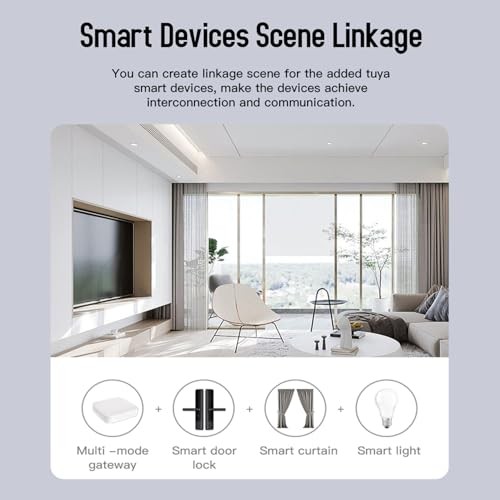 Smart Multi-mode Gateway: ZigBee 3.0 & Bluetooth & Mesh Hub, App Remote