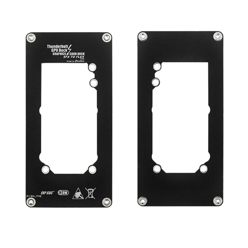 1U to SFX Bracket Conversion Frame Graphics Card Expansion Dock Adapter