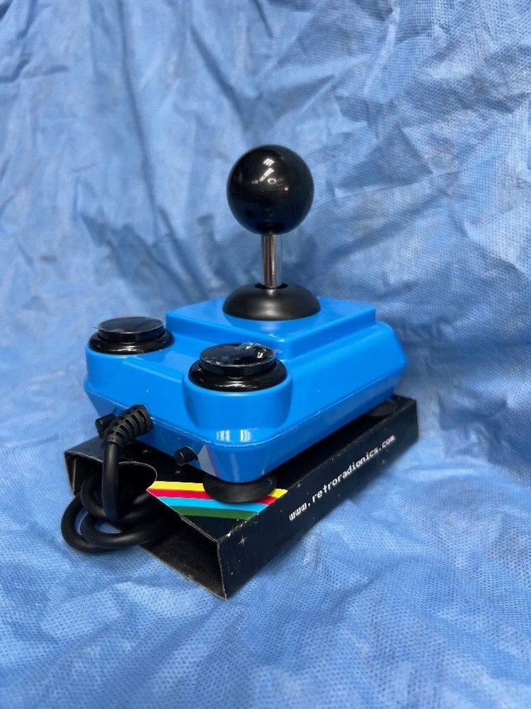 ArcadeR 9-pin (DB9) standard Retro Joystick - Blue