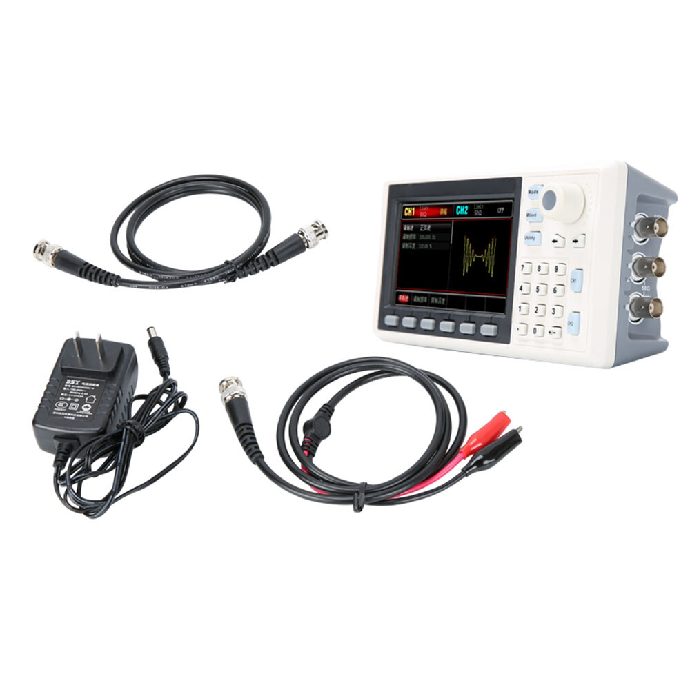 For UTG962E Function Waveform Generator Signal Source Frequency 2CH 30/60MHz